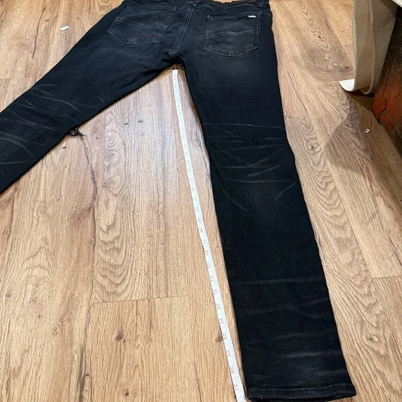 AMIRI MX1 Distressed Jeans - black - ·